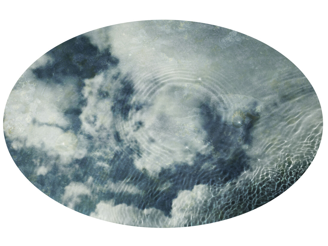 Susan Derges, Tide Pool 32, Unique C type print, 52.1 x 76.2 cm, 20.5 x 30 inches