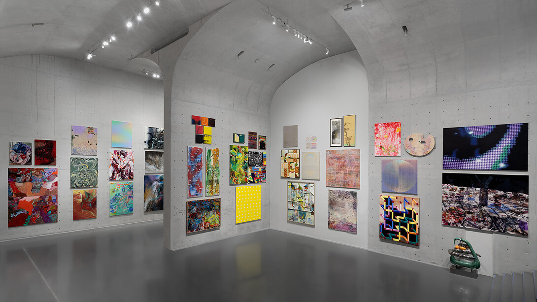 Various artists, 50——90. The tenth anniversary of the Long Museum, exhibition view. Courtesy of Long Museum