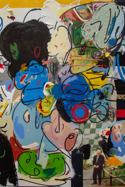 Jonni Cheatwood, Moose, meese, mooses (detail), 2019. Courtesy of Galerie Kremers 