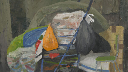 Danny Turitz. Cart#4, 12x14, detail