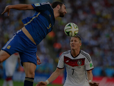Germany and Argentina face off in the final of the World Cup