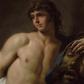 Sebastiano Ricci (1659-1734), La Vittoria di Davide su Golia Olio su tela, 106.5 x 87 cm