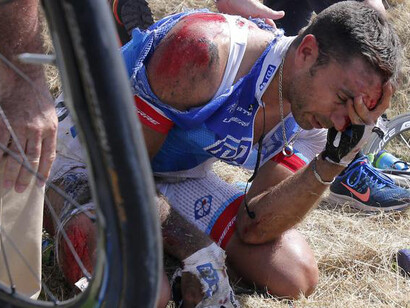 La caduta di Contador