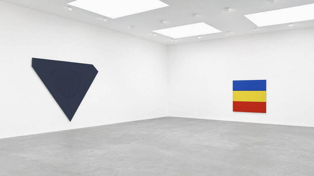 Ellsworth Kelly, The naming of color, exhibition view. Courtesy of Matthew Marks Gallery