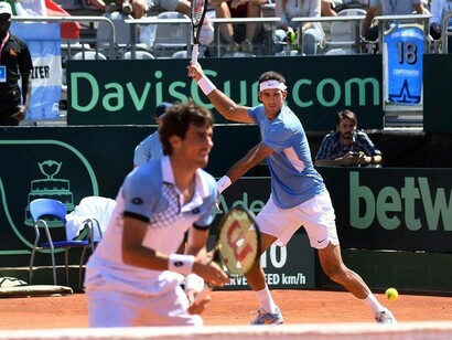 El equipo argentino de dobles