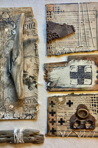 Christine Graf, Talisman. Courtesy of Denise Bibro Fine Art 