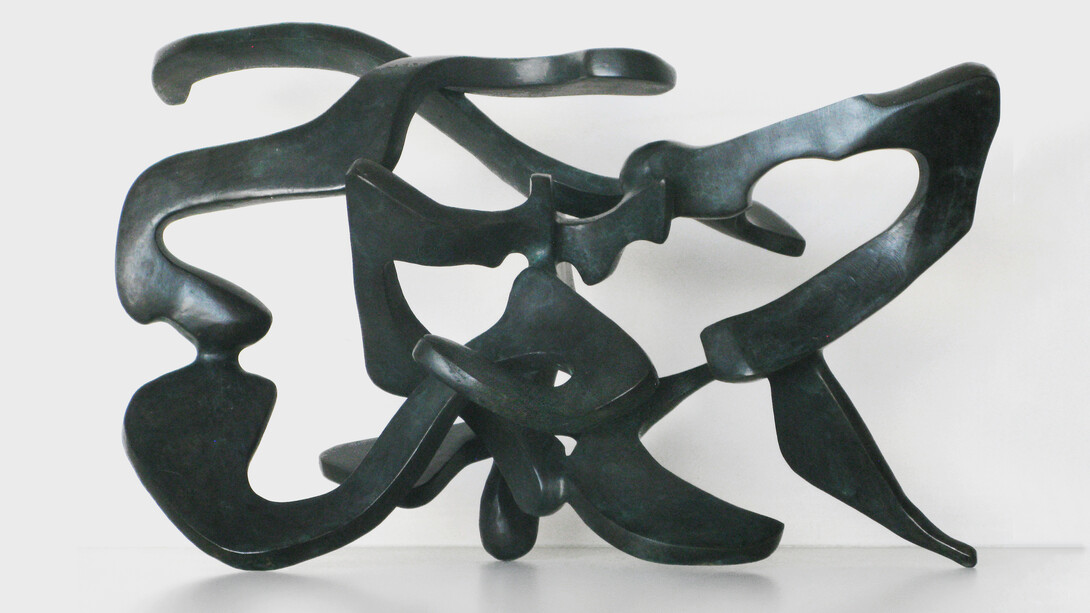 Bill Barrett, Plexus (detail), 2019. Courtesy of LewAllen Galleries