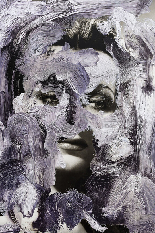 Urs Fischer, TBD, 
2015, 
milled aluminium panel, acrylic primer, gesso, acrylic ink,
spray enamel, acrylic silkscreen medium, acrylic paint, 
203.2 x 152.4 x 2.5 cm / 80 x 60 x 1 in, 
unique, Copyright the artist, courtesy Sadie Coles, HQ, London