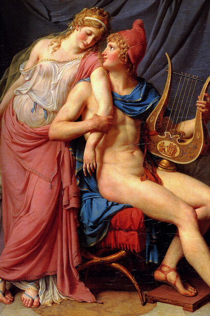 Jacques Louis David. Gli amori di Paride ed Elena