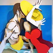 Kalish Editions, Kiss, 2015. Courtesy of FP Contemporary