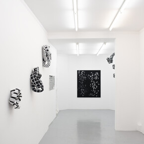 Esther Stocker, Geometric secrets, exhibition view. Courtesy of Galerie Alberta Pane