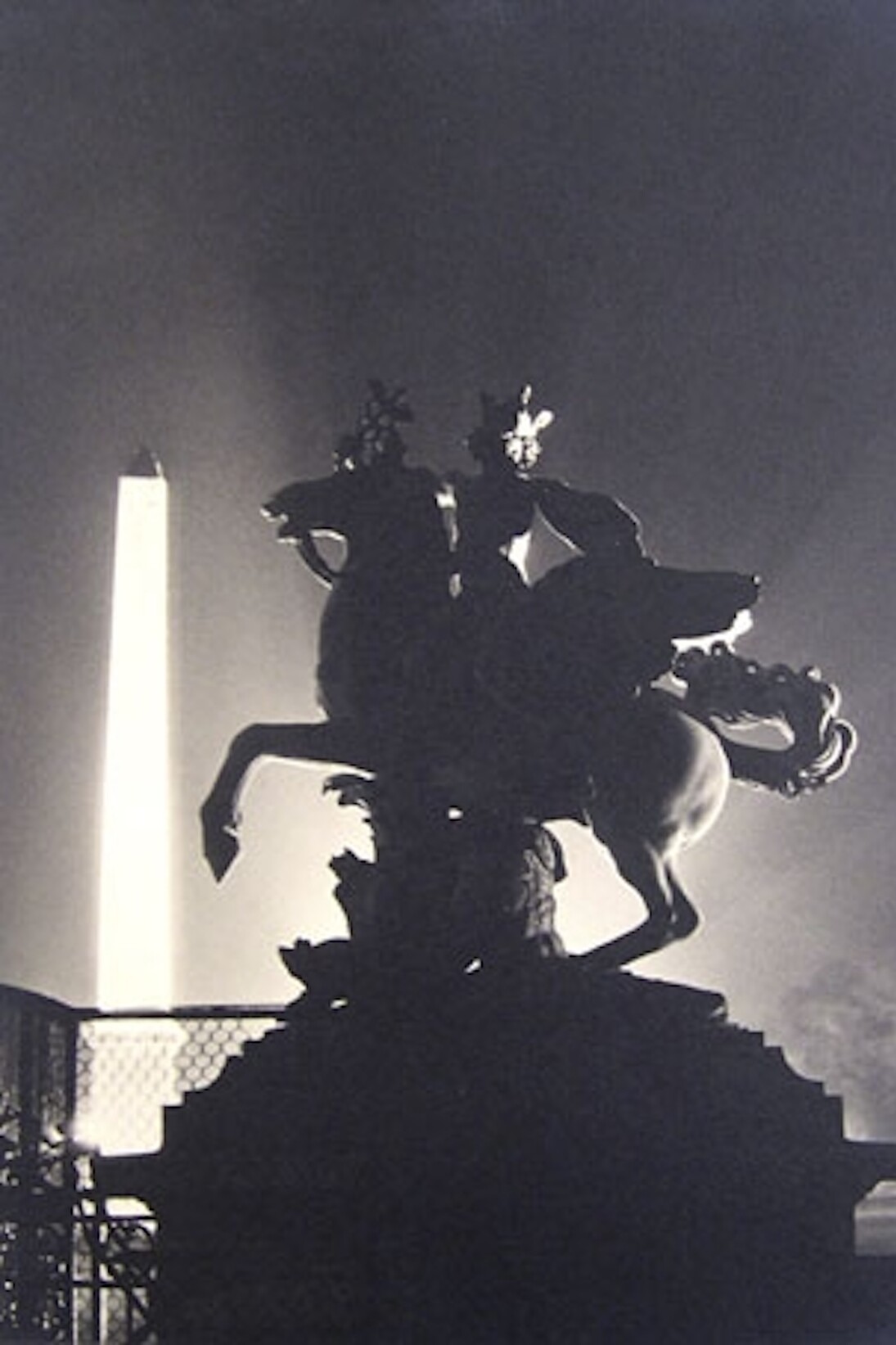 Place de la Concorde, Man Ray, 1926, vintage gelatin silver print, 11 5/8 x 9 inches, American, 1890–1976. Purchase with funds provided by the Christian A. Johnson Memorial Fund.