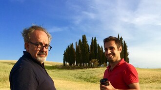 Romeo Conte e il figlio Valentino