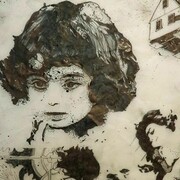 Miltos Michailidis, Untitled (detail), 2014, ink and pencil in semitransparent paper, 35 x 50 cm