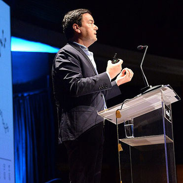 Thomas Piketty bei einer Konferenz in Brasilien, 2017