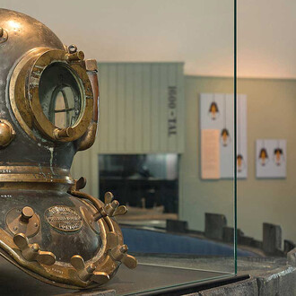 The history of diving. Courtesy of Sjöhistoriska museet