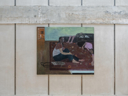 Wang Xiaoqu, Dwelling in mirrors, exhibition view. Courtesy of Kiang Malingue