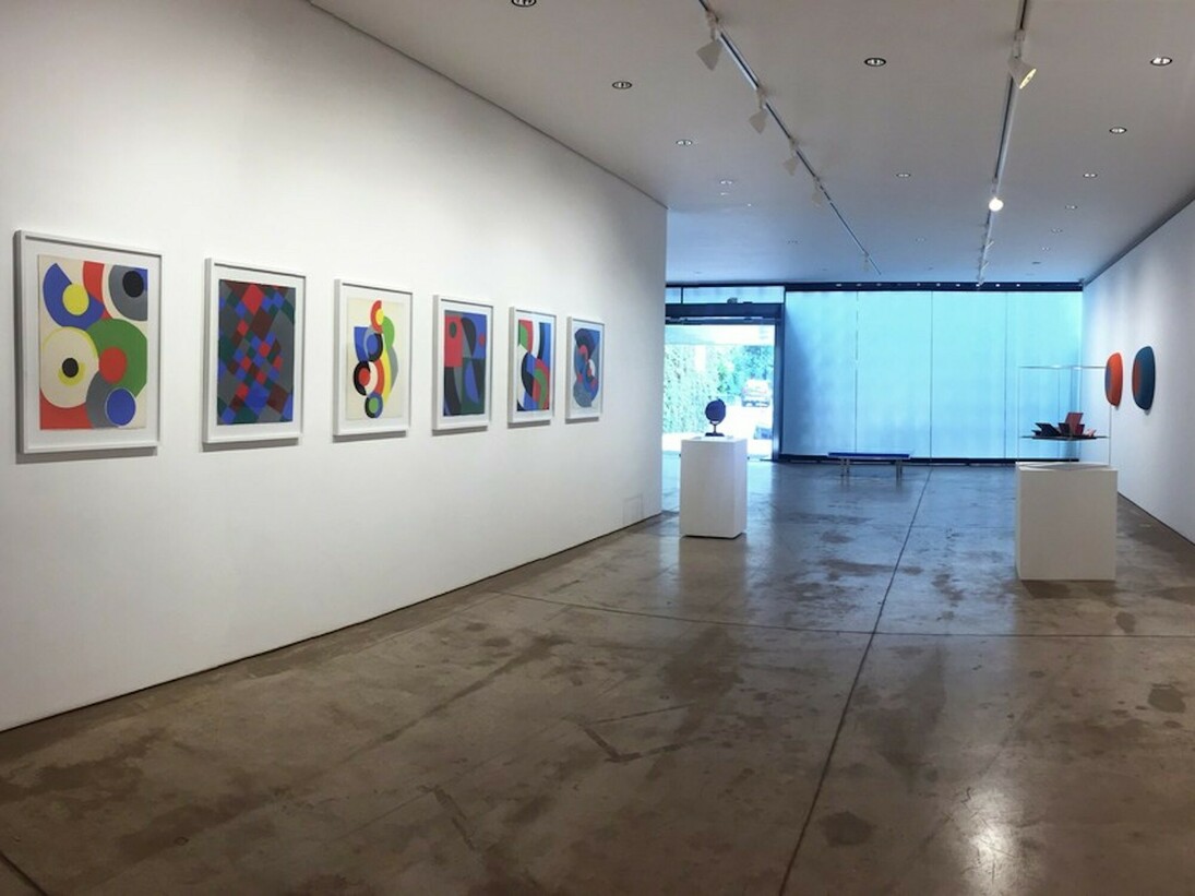 A Matéria da Cor, Exhibition view. Courtesy of Galeria Raquel Arnaud