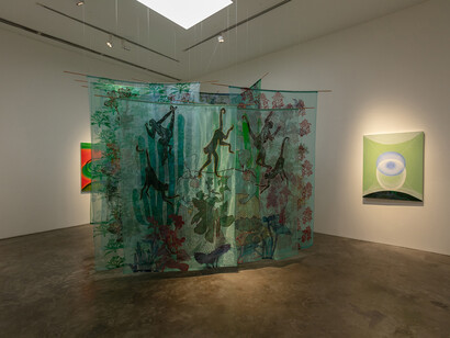 Emily Cheng, Citra Sasmita, Geraldine Javier, A knowing, exhibition view. Courtesy of Silverlens Galleries