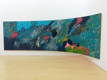 Pierpaolo Calzolari, Naturlandschaft mit Vogel, 1981