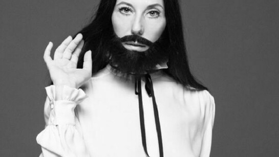 Inez van Lamsweerde - The Gentlewoman, 2010, Pigment Print on watercolor paper, 40 x 32 1/2 inches (101.6 x 82.6 cm), Ed. of 5