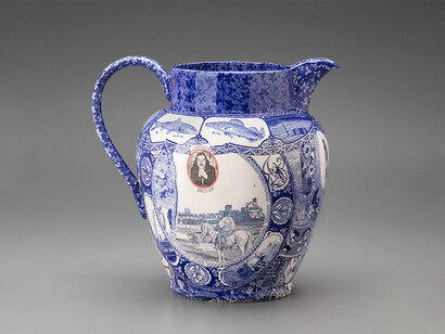 Paul Scott, Sampler jug (after Stubbs), No. 8, 2022. Courtesy of Cincinnati Art Museum