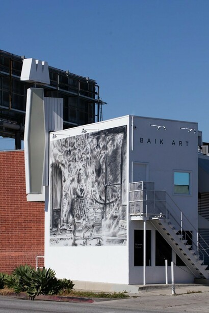 Wall Project, Exhibition view. Courtesy of Baik Art