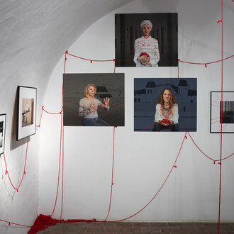 Nadya Mitskevitch, A knot for memory, exhibition view. Courtesy of Galeria Labirynt