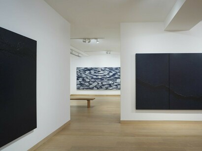 Fabienne Verdier. Rhythms & Reflections, Exhibition view. Courtesy of Waddington Custot