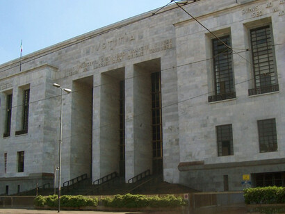 Palazzo di Giustizia, Milano, Italia. La fine delle ingiustizie? L'eredità incerta di Mani Pulite