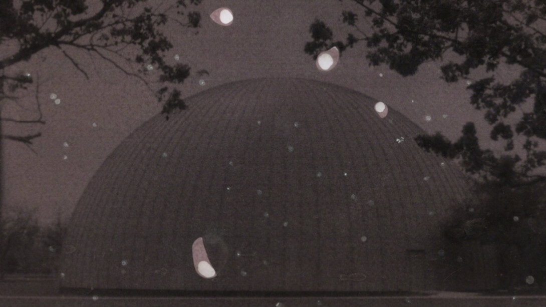 Matthew Brandt, Planetarium 001, 2016. Courtesy of Yossi Milo Gallery