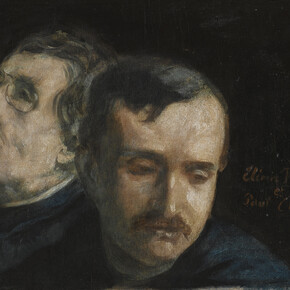 Emile Bernard, Paul Claudel et Elimir Bourges, 1910, Huile sur toile, 62,4 x 78,2 cm, Paris, musée d’Orsay, © RMN-Grand Palais (musée d'Orsay) / Hervé Lewandowski