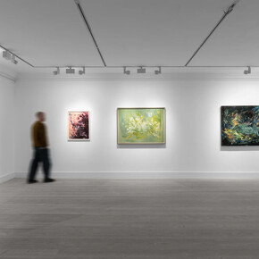 Lilly Fenichel, Against the grain, exhibition view. Courtesy of Gazelli Art House