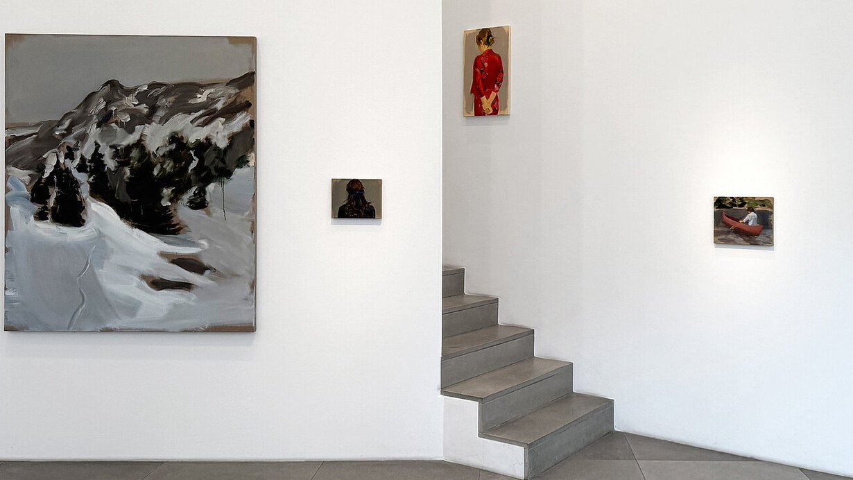 Gideon Rubin, There are ways out, exhibition view. Courtesy of Galerie Karsten Greve