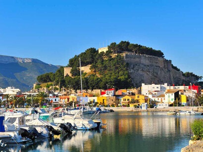 Castillo de Denia, Valencia, España
