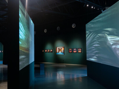 Lamya Gargash, Kun. To be, exhibition view. Courtesy of Maraya Art Centre