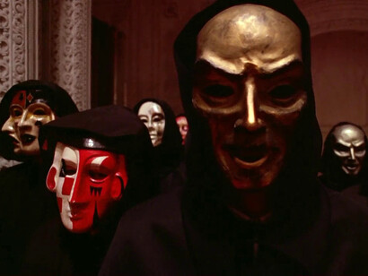 Fotograma de la película «Ojos bien cerrados», dirigida por Stanley Kubrick