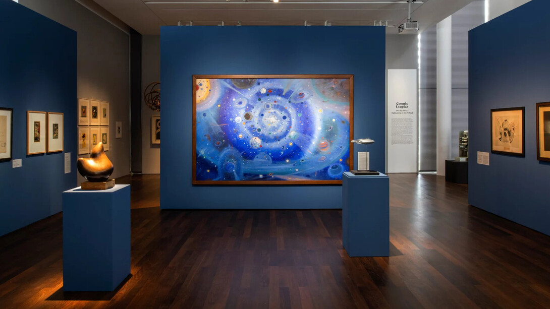 To the stars! Outer space and inner longing since modernism, exhibition view. Courtesy of Arp Museum