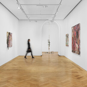 Manuel Mathieu, Bury your masters, exhibition view. Courtesy of Pilar Corrias Gallery