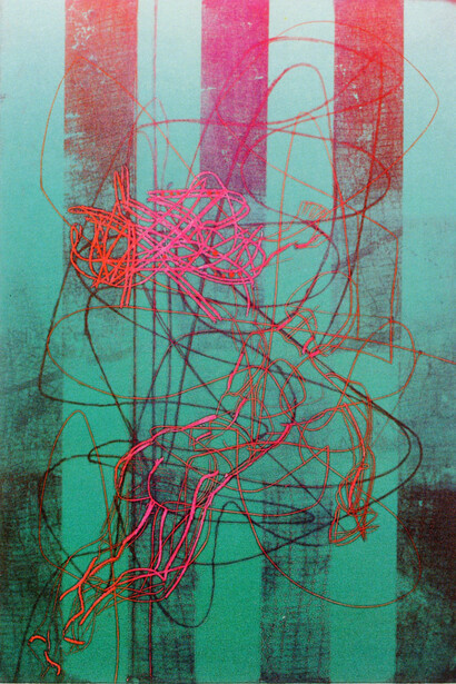 S, William Hayter - Maze, 1984