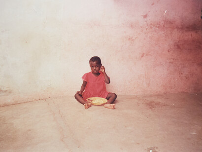 A child in Ghana, Africa. Photo by Cesar Chelala