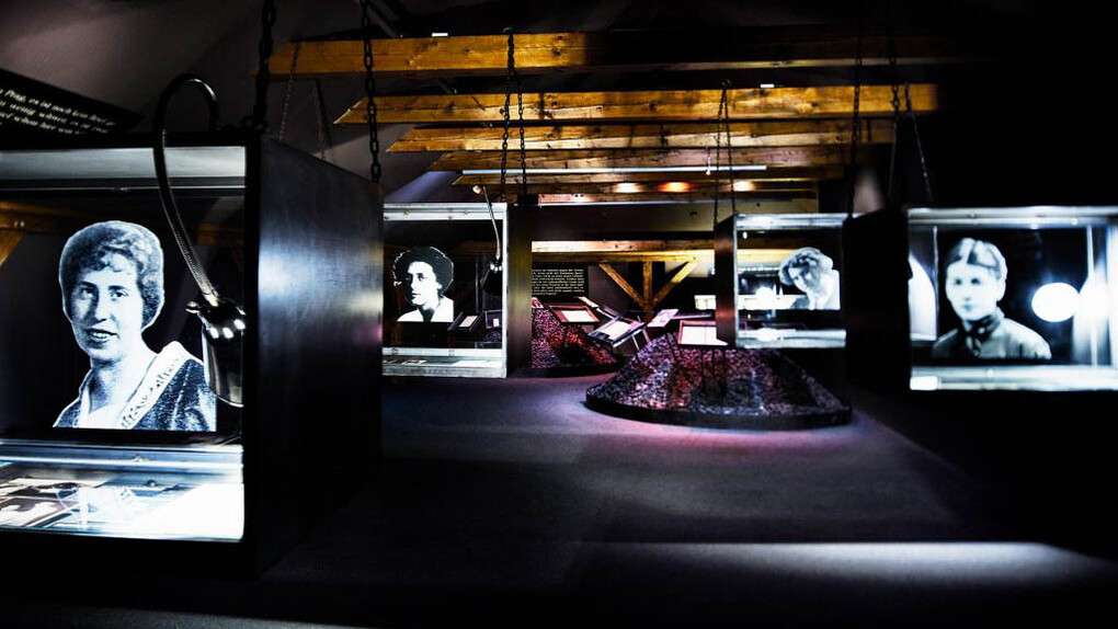 Franz Kafka Museum's permanent exhibition, exhibition view. Courtesy of Franz Kafka Museum