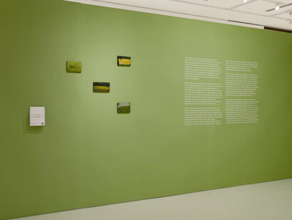 Santanu Debnath, Morphology of water, exhibition view. Courtesy of Emami Art