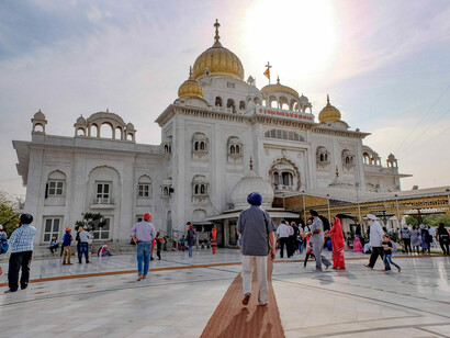 Gurudwara Bangla Sahib Sikh Temple Delhi