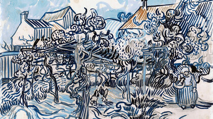 «Viejo viñedo con campesina», Vincent Van Gogh (1890)