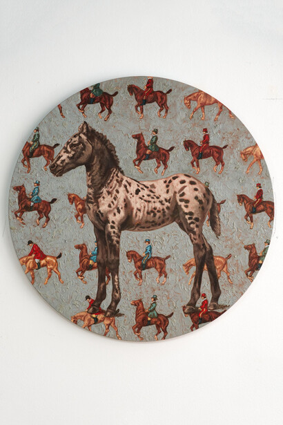 Carlos Gamez de Francisco, Haute école principles for foal (detail), 2026. Courtesy of Contemporary Art Matters