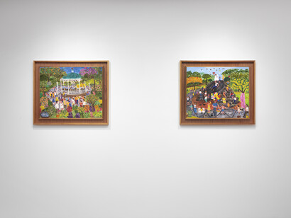 Patricia Ochoa, Rituales de tierra y sal, vista de exhibición. Cortesía de Proyectos Monclova