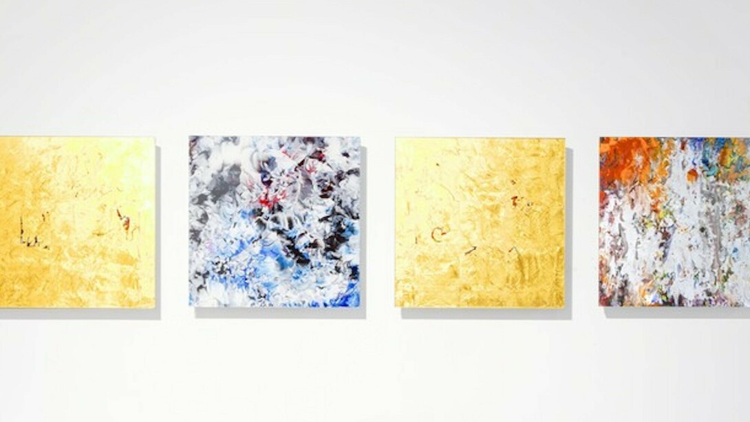 Behind the Glass: Michael Burges solo show,Exhibition view. Courtesy of JanKossen Contemporary