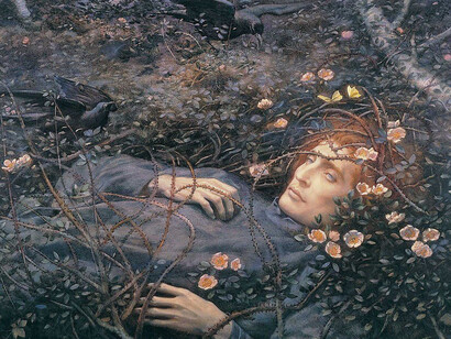 Edward Robert Hughes, Oh, ¿qué es eso en el hueco?