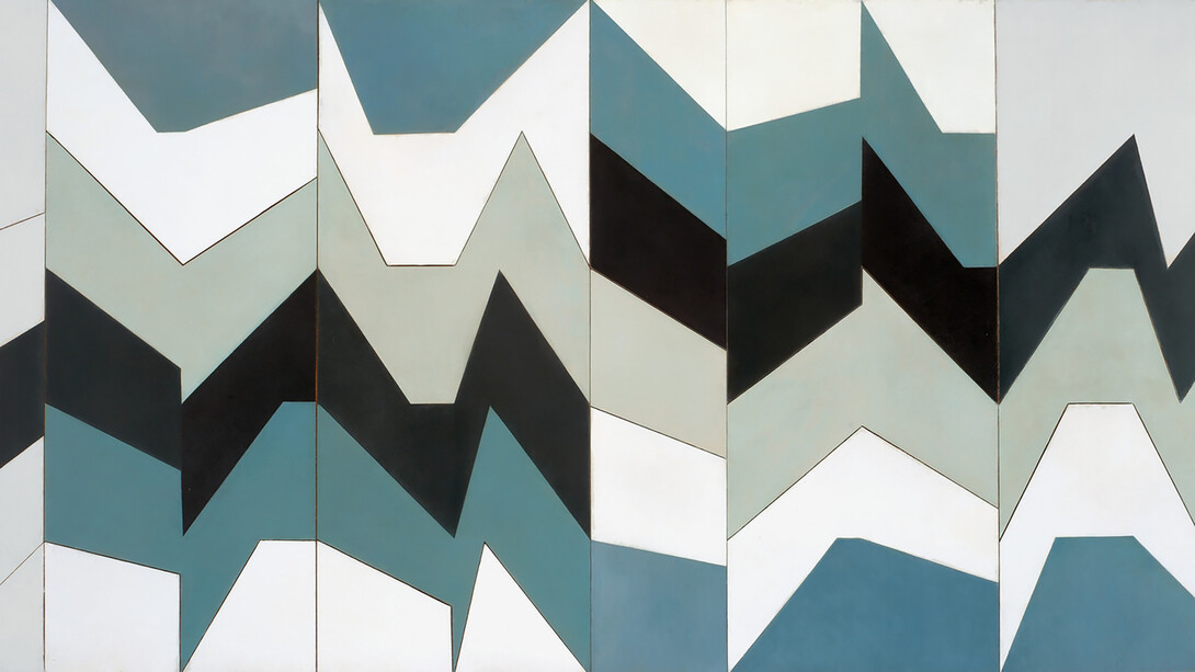 Lygia Clark, Modulated surface n. 20, 1956 © Courtesy The World of Lygia Clark Cultural Association